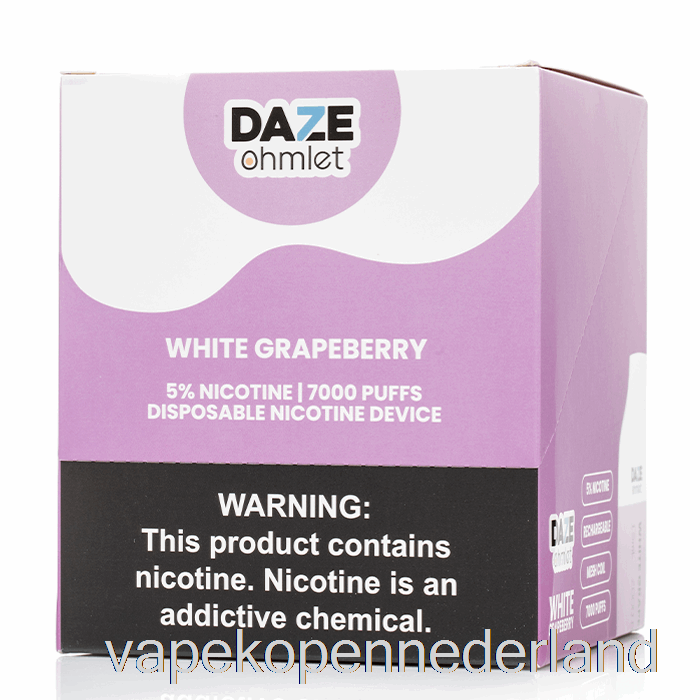 Elektronische Sigarettenvape [10-pack] 7 Daze Ohmlet 7000 Wegwerp